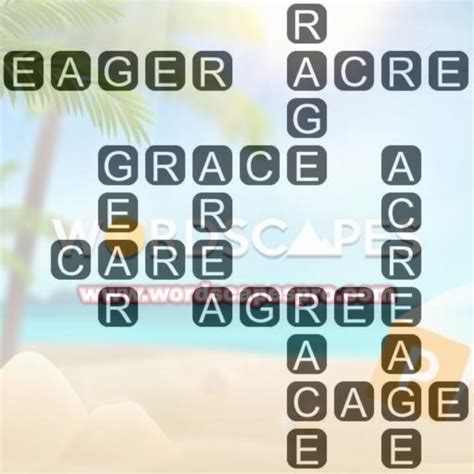 Wordscapes Level 1686, Mist 6 .